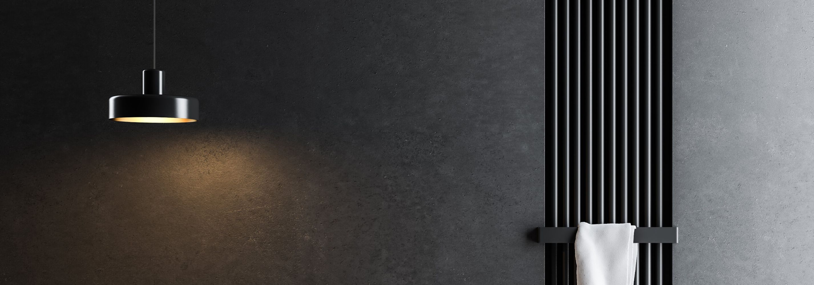 Lampe und Heizung